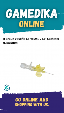 B BRAUN VASOFIX CERTO 24G / I.V. CATHETER 0.7X19MM