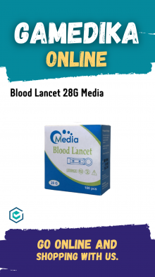 BLOOD LANCET 28G MEDIA (JARUM LANCET / BLOOD LANCET ISI 100)