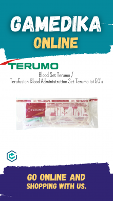 BLOOD SET TERUMO ( TERUFUSION BLOOD ADMINISTRATION SET TERUMO ISI 50'S)