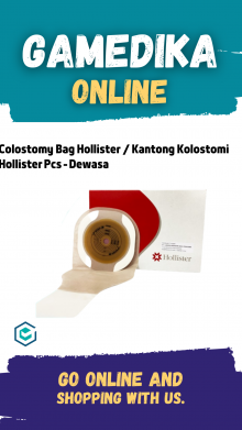 COLOSTOMY BAG HOLLISTER (KANTONG KOLOSTOMI HOLLISTER PCS)