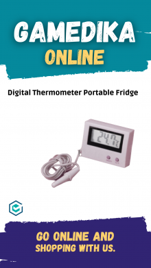 DIGITAL THERMOMETER PORTABLE FRIDGE