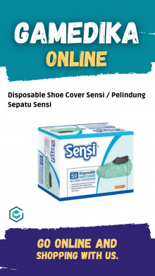 DISPOSABLE SHOE COVER SENSI (PELINDUNG SEPATU)