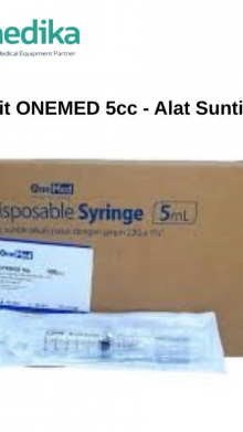 Disposable Syringe 5cc / Alat Suntik Sekali Pakai