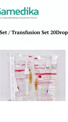 GEA BloodSet / Transfusion Set 20Drops/1ml_50ea