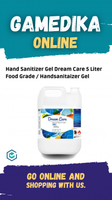 HAND SANITIZER GEL DREAM CARE 5 LITER FOOD GRADE (HANDSANITAIZER GEL 5 LITER)