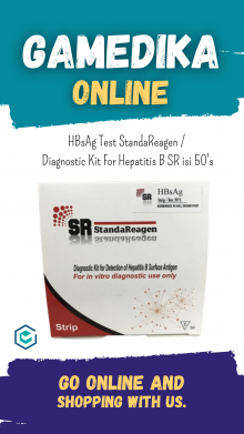 HBSAG TEST STANDAREAGEN / DIAGNOSTIC KIT FOR HEPATITIS B SR ISI 50'S