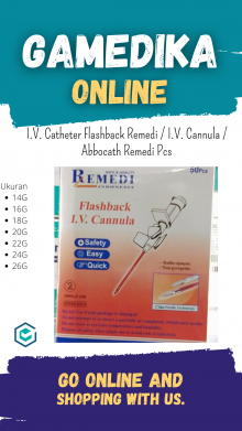 I.V. CATHETER FLASHBACK REMEDI / I.V. CANNULA / ABBOCATH REMEDI PER PCS - 18G