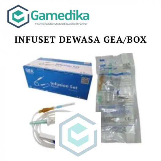 Geas Box Detil produk INFUSET DEWASA GEA / BOX - KEBUTUHAN ANDA ADALAH MISI KAMI