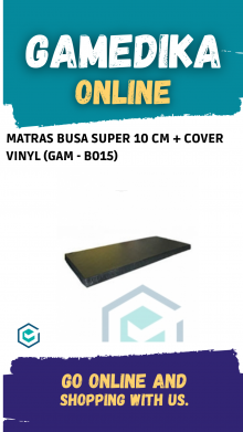 MATRAS BUSA SUPER 10 CM + COVER VINYL (GAM - B015)