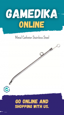 METAL CATHETER STAINLESS STEEL - URINE CATHETER SS