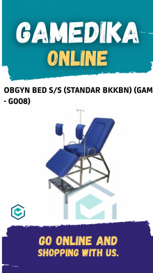 OBGYN BED S/S (STANDAR BKKBN) (GAM - G008)