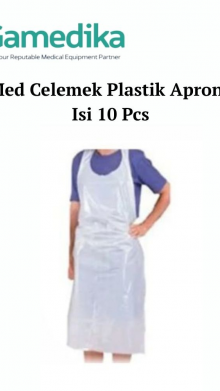OneMed Celemek Plastik Apron One Isi 10 Pcs