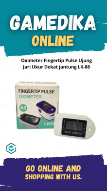 OXIMETER OKSIMETER FINGERTIP PULSE LK-88 (TANPA BATERAI)