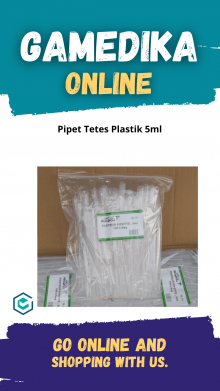 PASTEUR PIPETTE / DROPING PIPETTE 5ML (PIPET TETES PLASTIK 5ML)