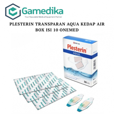 PLESTERIN TRANSPARAN AQUA KEDAP AIR