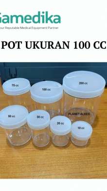 POT SPESIMEN URINE UKURAN 100 CC