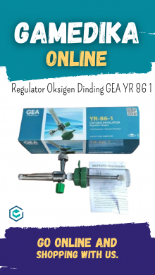 REGULATOR OKSIGEN DINDING GEA YR 86 1 / OXYGEN INHALATOR GEA