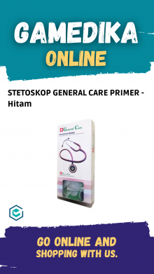 STETOSKOP GENERAL CARE PRIMER - HITAM