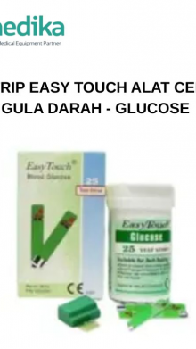 STRIP EASY TOUCH ALAT CEK GULA DARAH - GLUCOSE