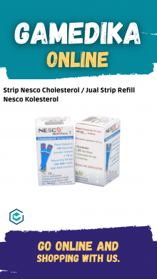 STRIP NESCO CHOLESTEROL (STRIP REFILL NESCO KOLESTEROL)