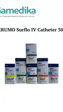 TERUMO Surflo IV Catheter 50ea ukuran 22G