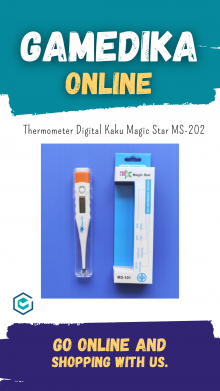 THERMOMETER DIGITAL KAKU MAGIC STAR MS-202 (TERMOMETER KETIAK KAKU)