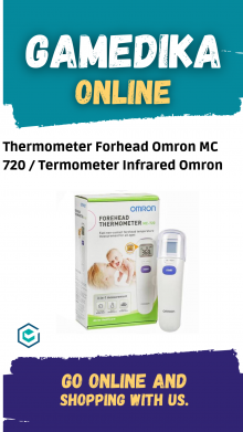 THERMOMETER FORHEAD OMRON MC 720 / TERMOMETER INFRARED OMRON