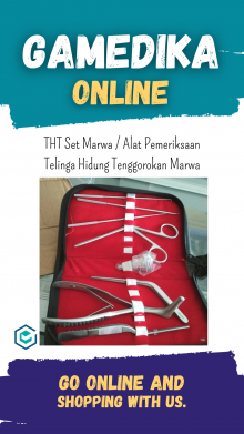 THT SET MARWA / ALAT PEMERIKSAAN TELINGA HIDUNG TENGGOROKAN MARWA