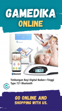 TIMBANGAN BAYI DIGITAL ONEMED 721 + BLUETOOTH / ELECTRONIC BABY SCALE