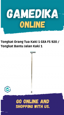 TONGKAT ORANG TUA KAKI 1 GEA FS 920 / TONGKAT BANTU JALAN KAKI 1