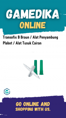 TRANSOFIX B BRAUN (ALAT PENYAMBUNG PLABOT / ALAT TUSUK CAIRAN)