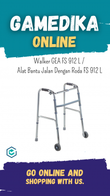 WALKER GEA FS 912 L / ALAT BANTU JALAN DENGAN RODA FS 912 L