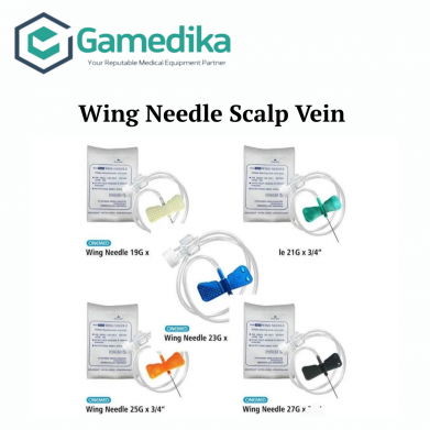 Wing Needle Scalp Vein 25G